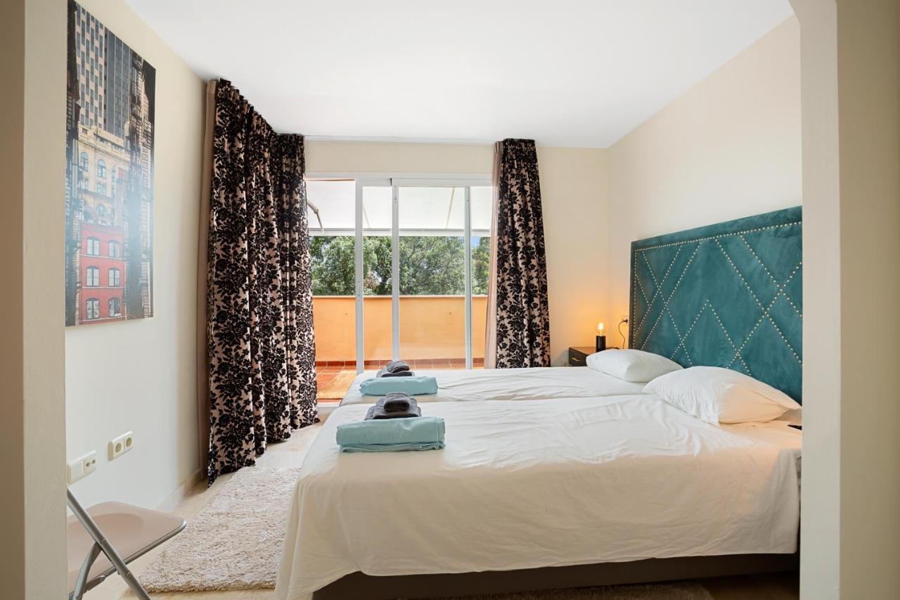 Beautiful Apartment With Big Terrace And Access To 3 Pools Elviria 马尔韦利亚 外观 照片
