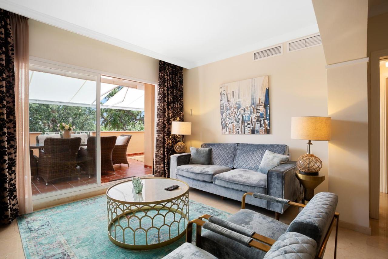 Beautiful Apartment With Big Terrace And Access To 3 Pools Elviria 马尔韦利亚 外观 照片