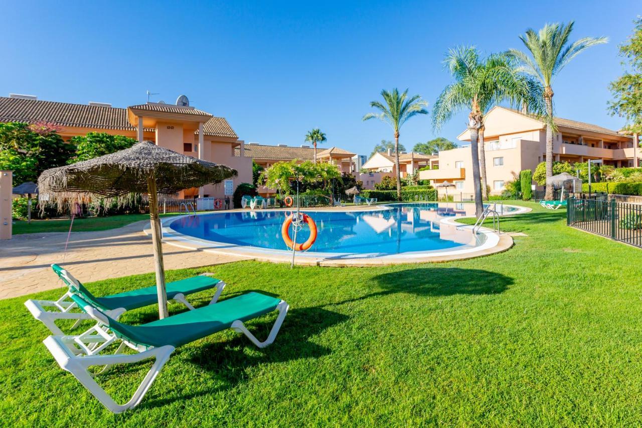 Beautiful Apartment With Big Terrace And Access To 3 Pools Elviria 马尔韦利亚 外观 照片