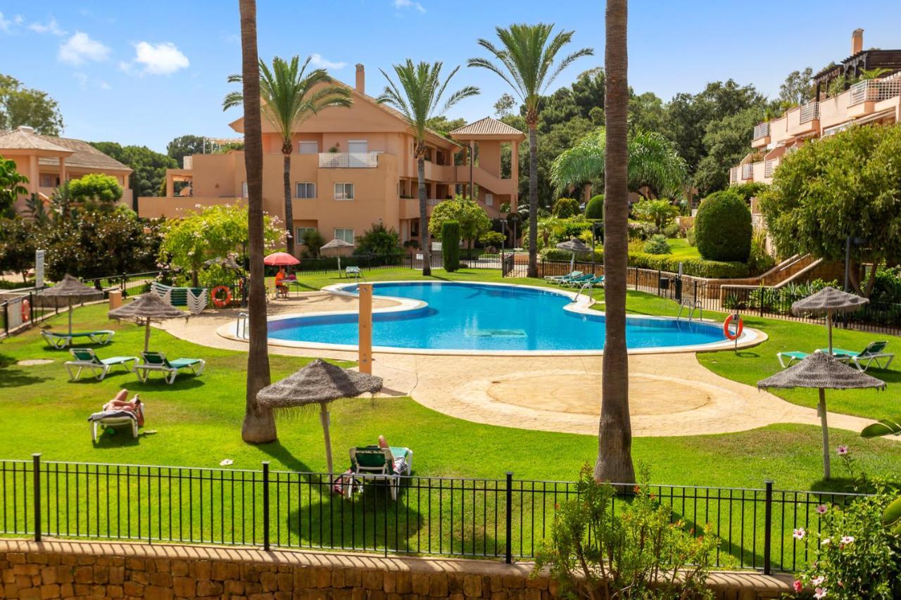 Beautiful Apartment With Big Terrace And Access To 3 Pools Elviria 马尔韦利亚 外观 照片