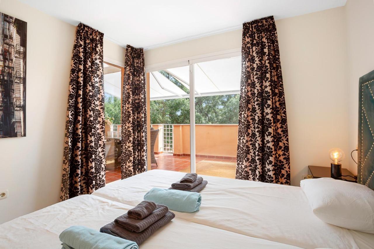 Beautiful Apartment With Big Terrace And Access To 3 Pools Elviria 马尔韦利亚 外观 照片